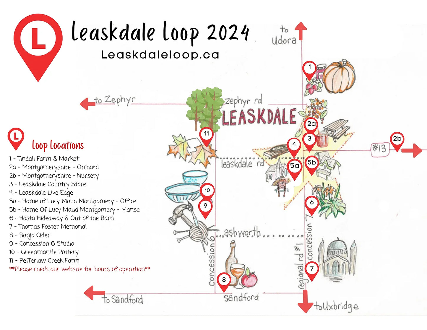 Leaskdale Loop July 13